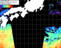 NOAA人工衛星画像:黒潮域, 1日合成画像(2026/07/06UTC)