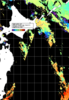 NOAA人工衛星画像:親潮域, 1日合成画像(2026/07/11UTC)