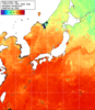 NOAA人工衛星画像:日本全域, 1週間合成画像(2026/07/09～2026/07/15UTC)
