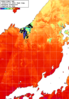 NOAA人工衛星画像:日本海, 1週間合成画像(2026/07/09～2026/07/15UTC)