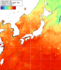 NOAA人工衛星画像:日本全域, 1週間合成画像(2026/07/11～2026/07/17UTC)