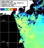 NOAA人工衛星画像:神奈川県近海, 1日合成画像(2026/07/17UTC)