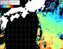 NOAA人工衛星画像:黒潮域, 1日合成画像(2026/07/17UTC)