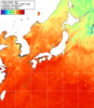NOAA人工衛星画像:日本全域, 1週間合成画像(2026/07/12～2026/07/18UTC)