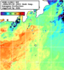 NOAA人工衛星画像:神奈川県近海, 1週間合成画像(2026/07/12～2026/07/18UTC)