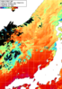 NOAA人工衛星画像:日本海, 1日合成画像(2026/07/19UTC)