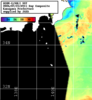 NOAA人工衛星画像:神奈川県近海, 1日合成画像(2026/07/21UTC)