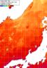 NOAA人工衛星画像:日本海, 1週間合成画像(2026/07/15～2026/07/21UTC)