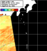 NOAA人工衛星画像:神奈川県近海, パス=20260722 13:12 UTC