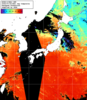 NOAA人工衛星画像:日本全域, 1日合成画像(2026/07/24UTC)