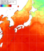 NOAA人工衛星画像:日本全域, 1週間合成画像(2026/07/21～2026/07/27UTC)