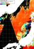 NOAA人工衛星画像:日本海, 1日合成画像(2026/07/28UTC)