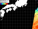 NOAA人工衛星画像:黒潮域, パス=20260729 00:37 UTC