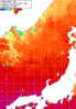 NOAA人工衛星画像:日本海, 1週間合成画像(2026/07/23～2026/07/29UTC)