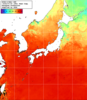 NOAA人工衛星画像:日本全域, 1週間合成画像(2026/07/24～2026/07/30UTC)