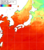 NOAA人工衛星画像:日本全域, 1週間合成画像(2026/07/26～2026/08/01UTC)