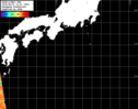 NOAA人工衛星画像:黒潮域, パス=20260801 13:51 UTC