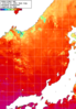 NOAA人工衛星画像:日本海, 1週間合成画像(2026/07/26～2026/08/01UTC)