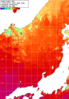NOAA人工衛星画像:日本海, 1週間合成画像(2026/07/27～2026/08/02UTC)