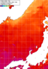 NOAA人工衛星画像:日本海, 1週間合成画像(2026/07/29～2026/08/04UTC)