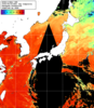 NOAA人工衛星画像:日本全域, 1日合成画像(2026/08/05UTC)