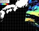 NOAA人工衛星画像:黒潮域, パス=20260805 00:47 UTC