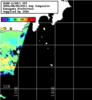 NOAA人工衛星画像:神奈川県近海, 1日合成画像(2026/08/06UTC)
