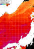 NOAA人工衛星画像:日本海, パス=20260806 01:58 UTC