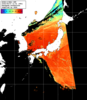 NOAA人工衛星画像:日本全域, パス=20260807 12:51 UTC