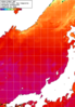 NOAA人工衛星画像:日本海, 1日合成画像(2026/08/07UTC)