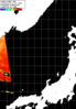 NOAA人工衛星画像:日本海, パス=20260809 13:38 UTC