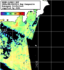 NOAA人工衛星画像:神奈川県近海, 1日合成画像(2026/08/10UTC)