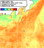 NOAA人工衛星画像:神奈川県近海, 1週間合成画像(2026/08/06～2026/08/12UTC)