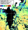 NOAA人工衛星画像:神奈川県近海, パス=20260815 01:23 UTC