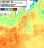NOAA人工衛星画像:神奈川県近海, 1週間合成画像(2026/08/09～2026/08/15UTC)