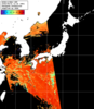 NOAA人工衛星画像:日本全域, パス=20260821 13:20 UTC