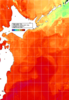 NOAA人工衛星画像:親潮域, 1週間合成画像(2026/08/15～2026/08/21UTC)