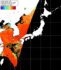 NOAA人工衛星画像:日本全域, パス=20260824 02:21 UTC