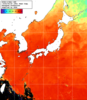 NOAA人工衛星画像:日本全域, 1週間合成画像(2026/08/19～2026/08/25UTC)