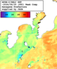 NOAA人工衛星画像:沿岸～伊豆諸島, 1週間合成画像(2026/08/19～2026/08/25UTC)