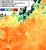 NOAA人工衛星画像:神奈川県近海, 1日合成画像(2026/08/26UTC)
