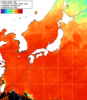 NOAA人工衛星画像:日本全域, 1週間合成画像(2026/08/22～2026/08/28UTC)