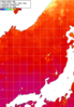 NOAA人工衛星画像:日本海, 1週間合成画像(2026/08/23～2026/08/29UTC)