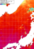 NOAA人工衛星画像:日本海, 1週間合成画像(2026/08/24～2026/08/30UTC)