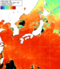 NOAA人工衛星画像:日本全域, 1週間合成画像(2026/08/26～2026/09/01UTC)