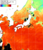 NOAA人工衛星画像:日本全域, 1週間合成画像(2026/08/28～2026/09/03UTC)