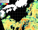 NOAA人工衛星画像:黒潮域, パス=20260914 12:44 UTC