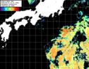 NOAA人工衛星画像:黒潮域, パス=20260915 12:19 UTC