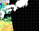 NOAA人工衛星画像:黒潮域, パス=20260916 13:32 UTC