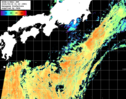 NOAA人工衛星画像:黒潮域, パス=20260918 01:22 UTC